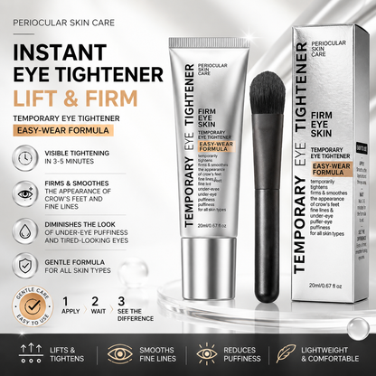 ✨ Instant Tinted Eye Tightener – Visibly Smooth Under-Eye Bags & Fine Lines + FREE Mini Precision Brush 👁️