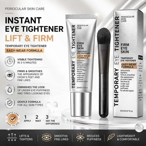 ✨ Instant Tinted Eye Tightener – Visibly Smooth Under-Eye Bags & Fine Lines + FREE Mini Precision Brush 👁️