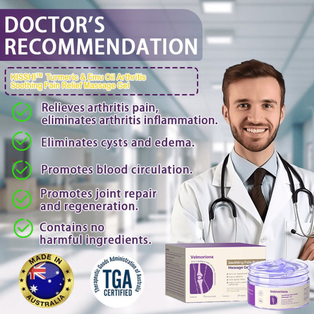 ✅ Official store: Velmoriona™ Turmeric & Emu Oil Arthritis Soothing Pain Relief Massage Gel(👨‍⚕️AAD Recommended)