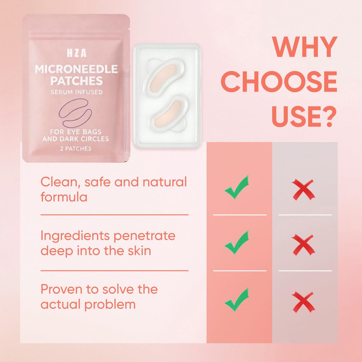 ✨ Collagen Micro-Dart Eye Patches – Smoothing, Firming & Fine-Line Care 👀
