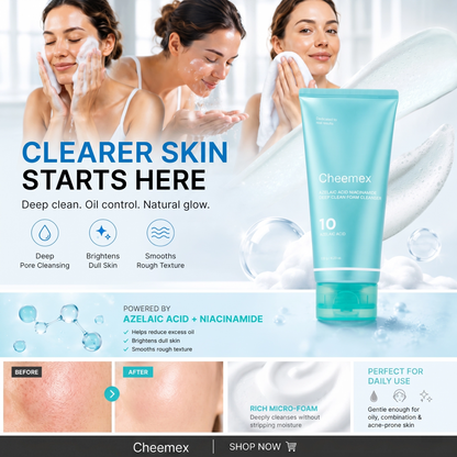 Azelaic Acid Gummy Whip Cleanser