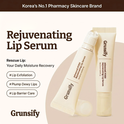 💋 Rejuvenating Lip Serum – Hydrating, Smoothing & Dewy Lip Care with Hibiscus + Lactic Acid ✨