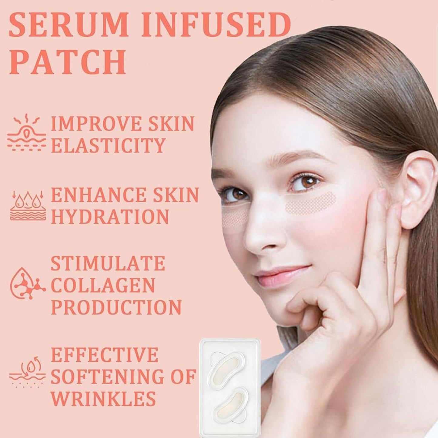 ✨ Collagen Micro-Dart Eye Patches – Smoothing, Firming & Fine-Line Care 👀