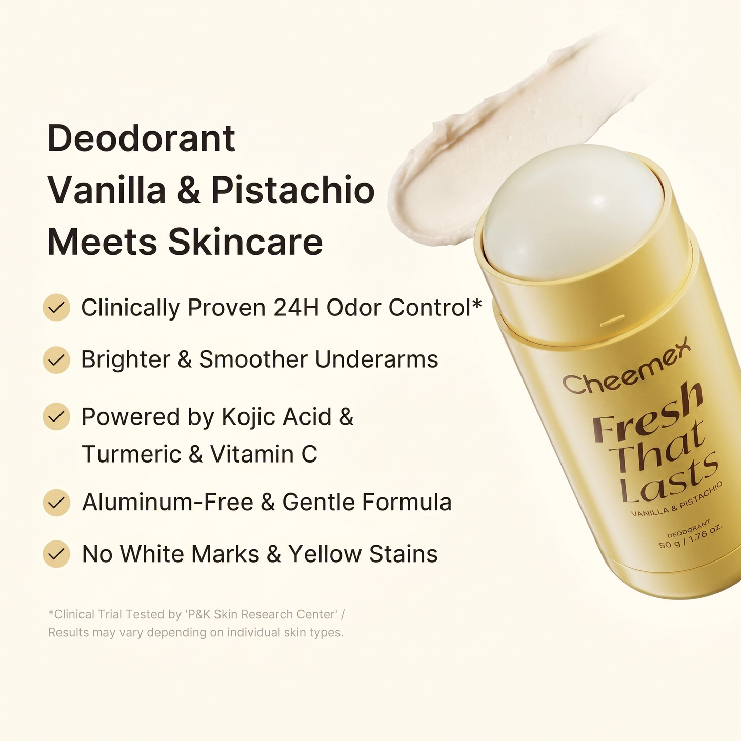 ⚡Crazy-Sale⚡Deodorant Vanilla & Pistachio Fresh That Lasts