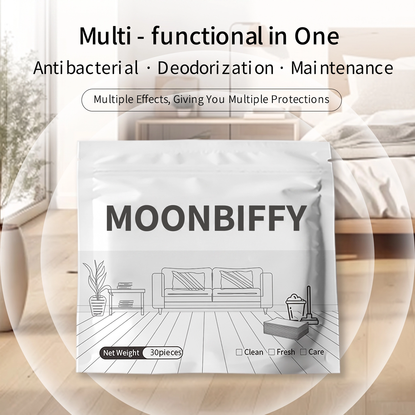 ✨MOONBIFFY✨Ultra-clean floor cleaning paper