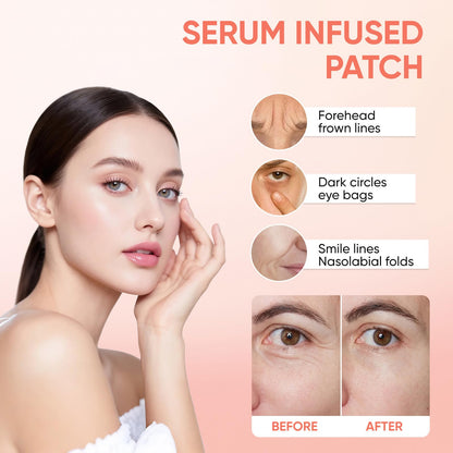 ✨ Collagen Micro-Dart Eye Patches – Smoothing, Firming & Fine-Line Care 👀