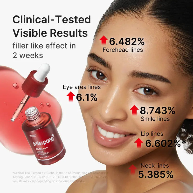 ✨ Misspone NAD+ EGF Serum | #1 Trending Korean Skincare for Firming & Revitalizing 💧