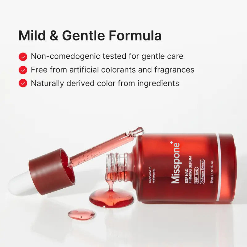 ✨ Misspone NAD+ EGF Serum | #1 Trending Korean Skincare for Firming & Revitalizing 💧