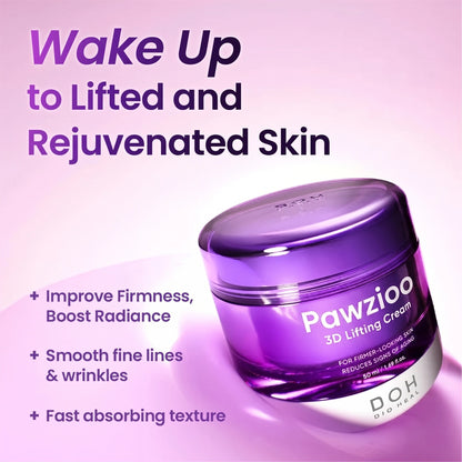 💜 PAWZIOO 3D Peptide Lifting Cream – Firm, Smooth & Restore Youthful-Looking Skin ✨