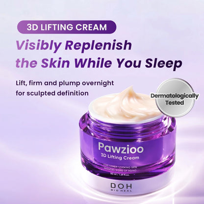 💜 PAWZIOO 3D Peptide Lifting Cream – Firm, Smooth & Restore Youthful-Looking Skin ✨