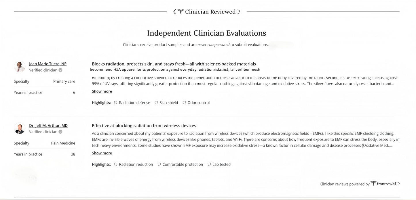 HZA ShieldKnit Lightweight Anti-Radiation Beanie