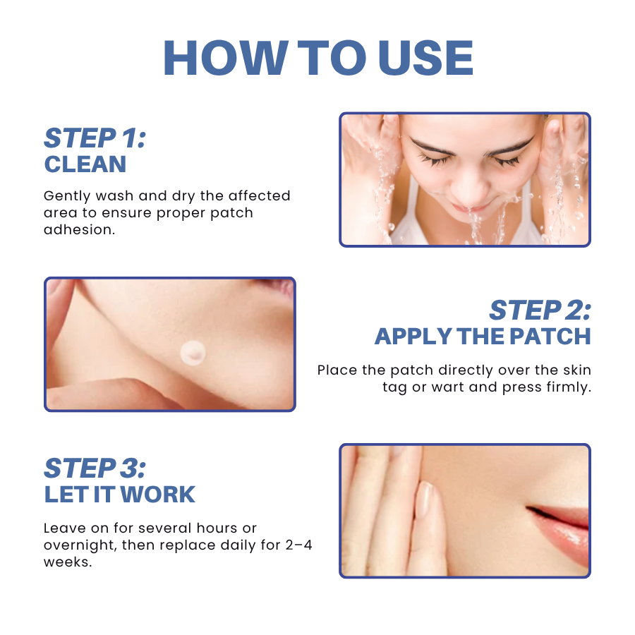 LOVILDS® Moles & Warts Removing Skin Tag Patch