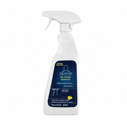 🔥 Kitchen Oil Stain Remover Spray – Melts Away Grease Fast