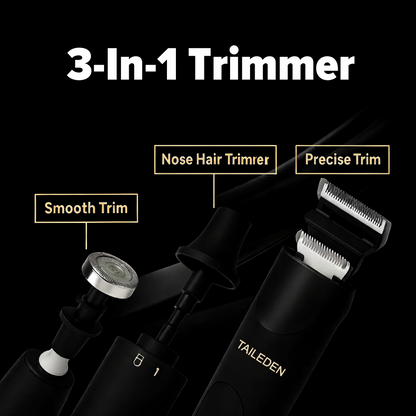 TAILEDEN Portable Hair Trimmer - 60 Mins Runtime, Travel-Friendly Grooming Tool