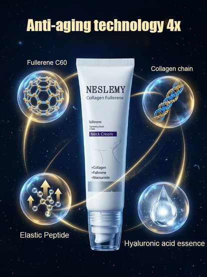 🏆Flash Sale⚡NESLEMY Collagen Fullerene Neck Cream – Elevate Your Neck Care Routine ✨
