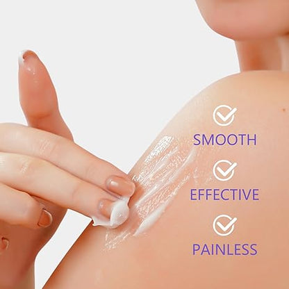 Gentle Hair Removal Cream✨Finally, Smooth Skin Without Razors, Waxing or Pain ✨