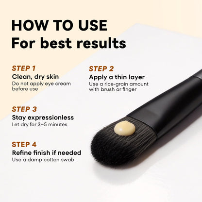 ✨ Instant Tinted Eye Tightener – Visibly Smooth Under-Eye Bags & Fine Lines + FREE Mini Precision Brush 👁️