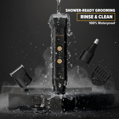 TAILEDEN Portable Hair Trimmer - 60 Mins Runtime, Travel-Friendly Grooming Tool