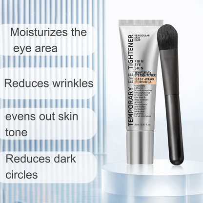 ✨ Instant Tinted Eye Tightener – Visibly Smooth Under-Eye Bags & Fine Lines + FREE Mini Precision Brush 👁️