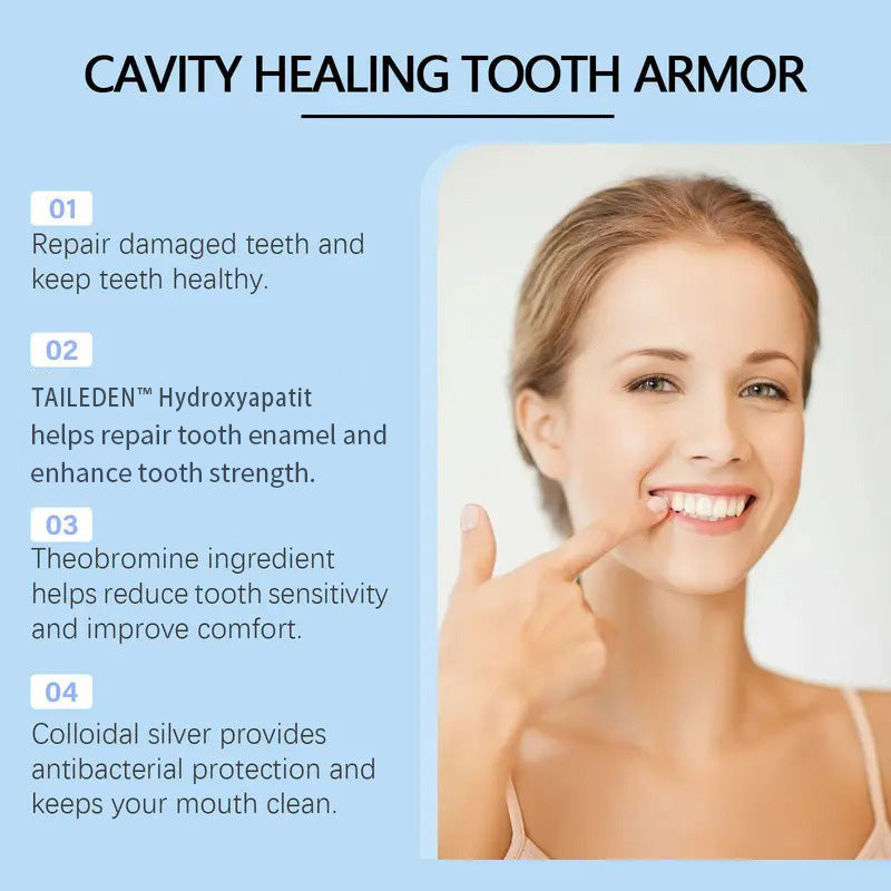 ✅ Official Store:TAILEDEN™Fluoride-Free Hydroxyapatite Tooth Armor Drops & Enamel Repair