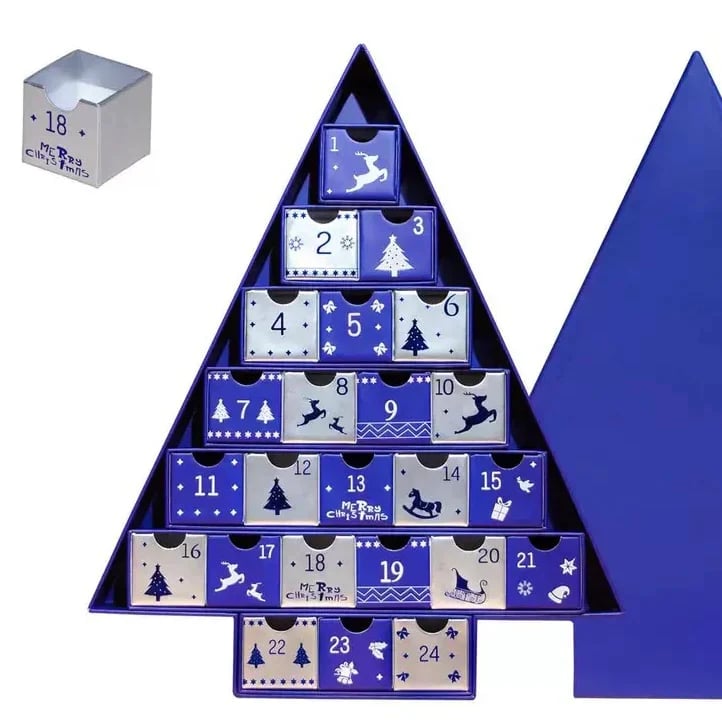 🎅Christmas Sale 50% OFF 🎄2025 Luxury Mini Perfume & Lipsticks Advent Calendar
