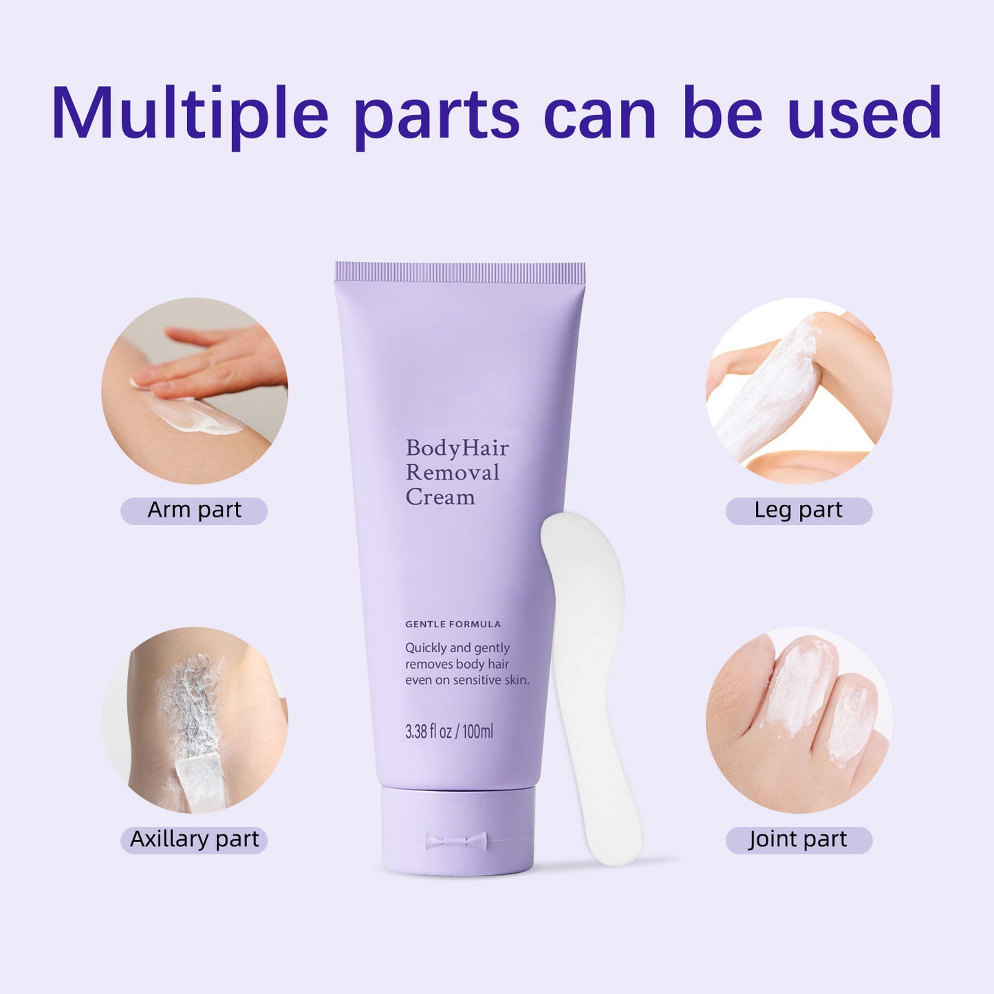 Gentle Hair Removal Cream✨Finally, Smooth Skin Without Razors, Waxing or Pain ✨
