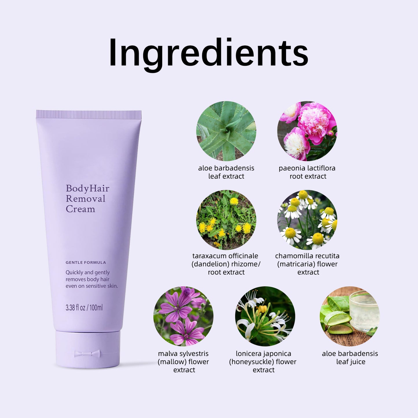 Gentle Hair Removal Cream✨Finally, Smooth Skin Without Razors, Waxing or Pain ✨