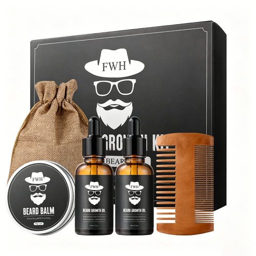 🧔 Beard Care Set – Shape, Soften & Strengthen Your Beard