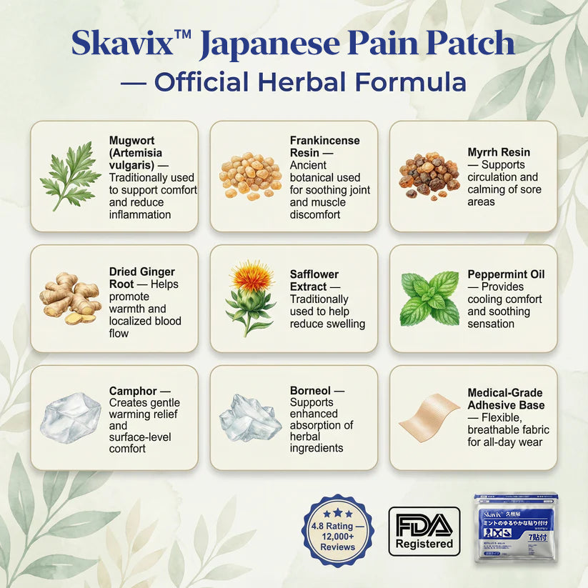 Japanese Pain Patch