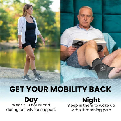 TAILEDEN Compression Ankle Brace – Drug-Free Support for Sprains & Plantar Fasciitis Relief