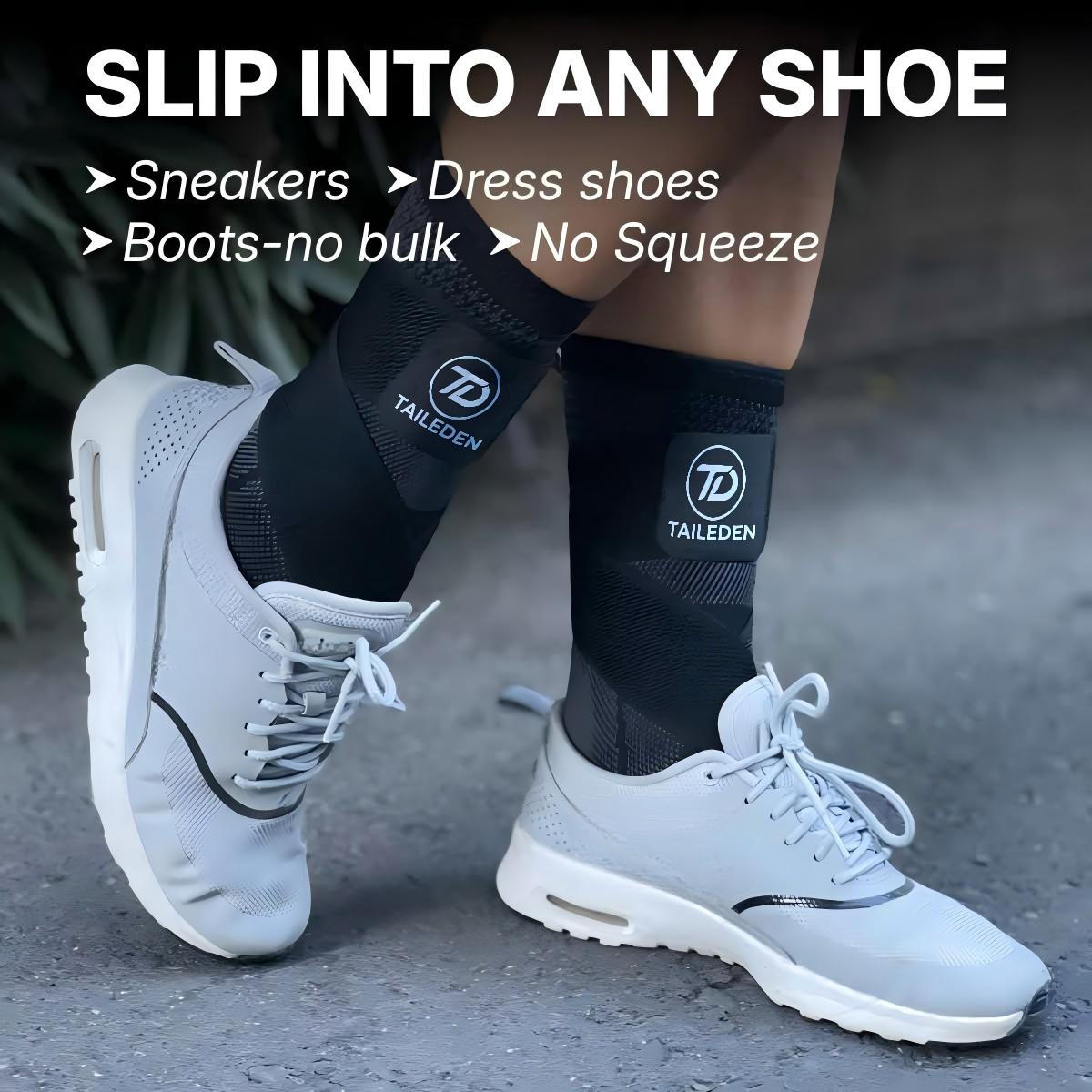 TAILEDEN Compression Ankle Brace – Drug-Free Support for Sprains & Plantar Fasciitis Relief
