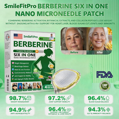 𝐔𝐒𝐀 𝐃𝐨𝐜𝐭𝐨𝐫 𝐑𝐞𝐜𝐨𝐦𝐦𝐞𝐧𝐝𝐞𝐝🌟| SmileFitPro® 𝑩𝒆𝒓𝑏𝘦𝘳𝑖𝗇𝒆 𝟔-𝗶𝙣-𝟏 𝑁𝑎𝑛𝑜 𝘔𝘪𝘤𝘳𝘰𝘯𝘦𝘦𝘥𝘭𝘦 𝖯𝚊𝗍𝖼𝗁 |✅𝘉𝘢𝘤𝘬𝘦𝘥 𝘣𝘺 𝘴𝘤𝘪𝘦𝘯𝘤𝘦 | 𝟨-𝗂𝗇-𝟣 𝖿𝗈𝗋𝗆𝗎𝗅𝖺 | 𝑅𝑒𝑠𝑢𝑙𝑡𝑠 𝑖𝑛 7 𝑑𝑎𝑦𝑠 🏅