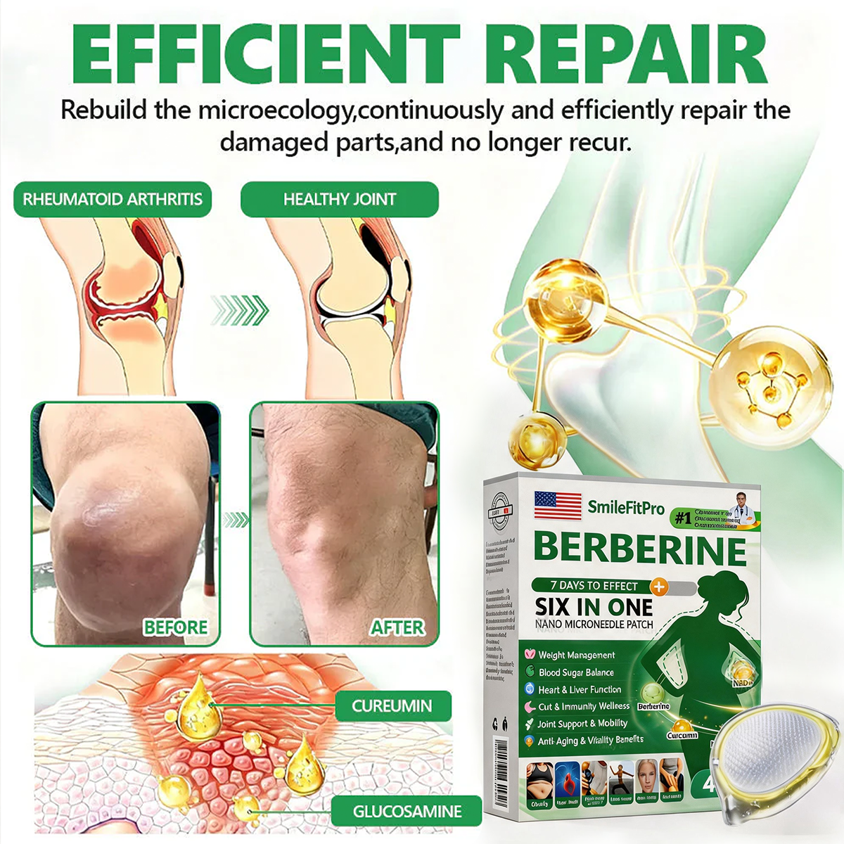𝐔𝐒𝐀 𝐃𝐨𝐜𝐭𝐨𝐫 𝐑𝐞𝐜𝐨𝐦𝐦𝐞𝐧𝐝𝐞𝐝🌟| SmileFitPro® 𝑩𝒆𝒓𝑏𝘦𝘳𝑖𝗇𝒆 𝟔-𝗶𝙣-𝟏 𝑁𝑎𝑛𝑜 𝘔𝘪𝘤𝘳𝘰𝘯𝘦𝘦𝘥𝘭𝘦 𝖯𝚊𝗍𝖼𝗁 |✅𝘉𝘢𝘤𝘬𝘦𝘥 𝘣𝘺 𝘴𝘤𝘪𝘦𝘯𝘤𝘦 | 𝟨-𝗂𝗇-𝟣 𝖿𝗈𝗋𝗆𝗎𝗅𝖺 | 𝑅𝑒𝑠𝑢𝑙𝑡𝑠 𝑖𝑛 7 𝑑𝑎𝑦𝑠 🏅